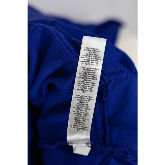 Zenergy by Chico's Size 2/Large Vest Elastic Waist Royal Blue - Picture 7 of 9